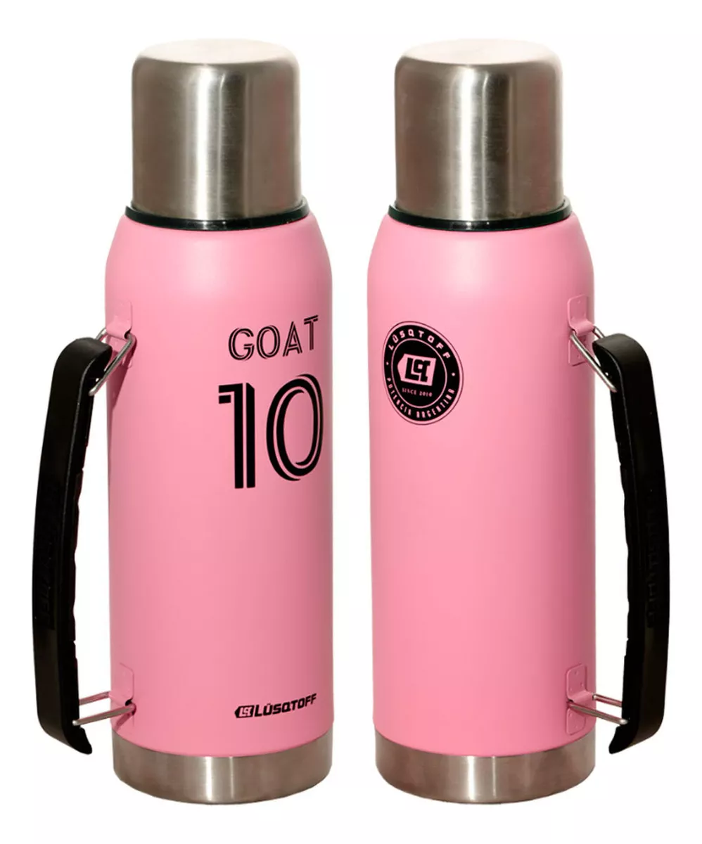 tl1-9r Termo Acero Inoxidable 1 Litro Rosa Manija Goat - Imagen 1